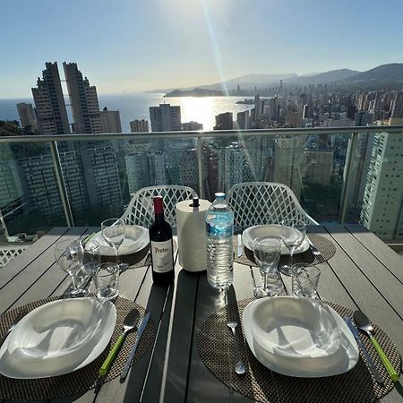 Highrise Apartment With Stunning Views From Private Balcony 85 Benidorm Exterior photo