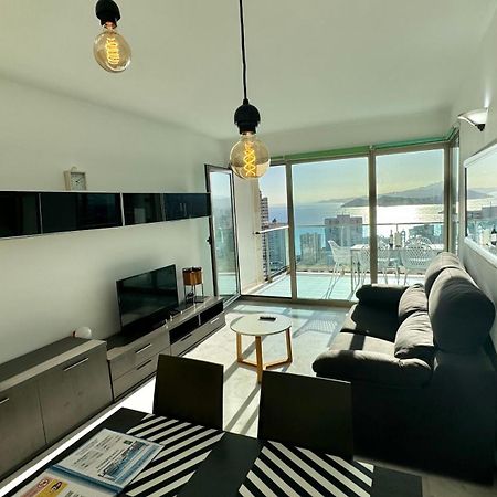 Highrise Apartment With Stunning Views From Private Balcony 85 Benidorm Exterior photo